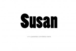 Tattoo Design Name Susan 11png