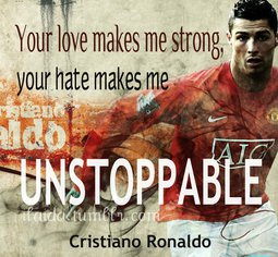 Cristiano Ronaldo Soccer Quote