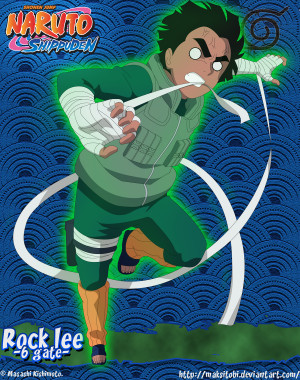 ... about rock lee in naruto and naruto shippuden series in high