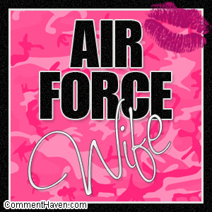 Air Force Wife Pink Camo picture for facebook
