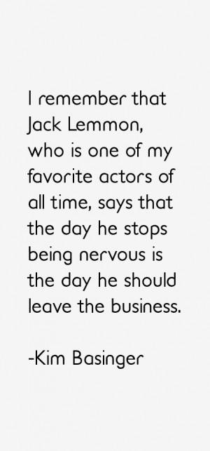 remember that Jack Lemmon who is one of my favorite actors of all