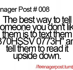 The best way to tell someone you don’t like them is to text them ...