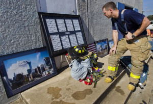 Firefighters climb in 9/11 remembrance