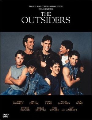 When was The Outsiders (movie) first shown in theaters?