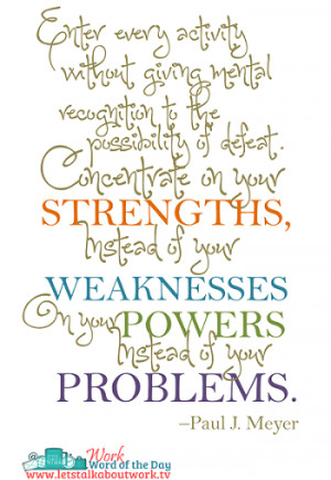 Strengths Weaknesses Ceren