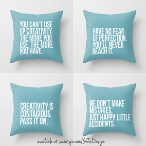 Pillows With Quotes On Them