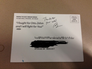 Beggs mailer: ‘I fought for Otto Zehm, and I will fight for You!’