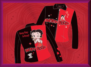 Betty Boop Red Black Jacket