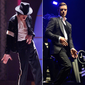 Michael Jackson and Justin Timberlake Dancing