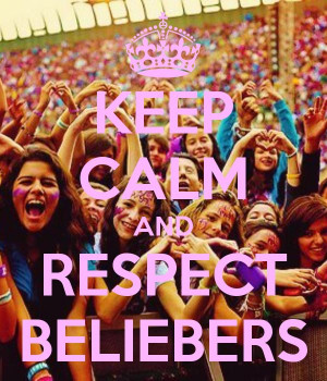 respect beliebers hate on us not justin justin doesnt deserve the hate ...