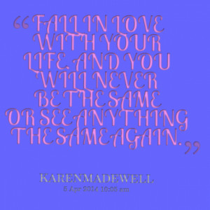I Will Never Be The Same Quotes. QuotesGram