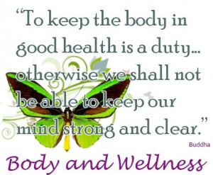 ... complete body wellness. How do you keep your body and mind strong