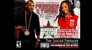 Martin Luther King “Freedom 2 Twerk” Poster Draws Angry Fire From ...