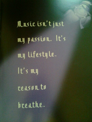 Music is my passion
