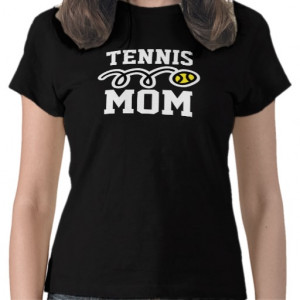 Cool tennis mom t-shirt for women