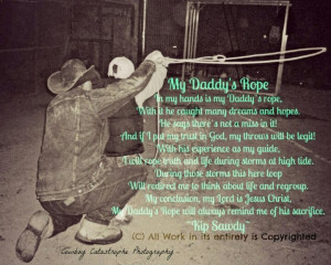 Daddy`s rope quote