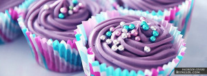 Purple Cupcakes Profile Facebook Covers