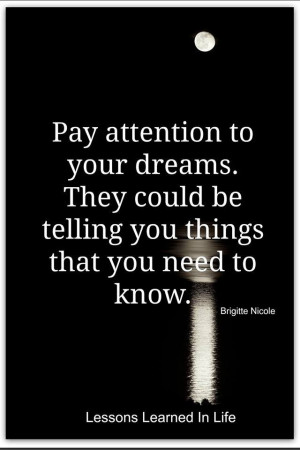 Put attention to your Dreams