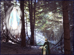 St. Dominic's vision of the Blessed Virgin Mary