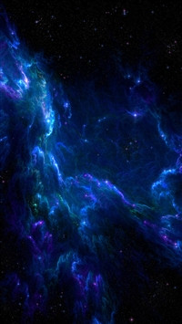 Purple Outer Space Wallpaper Blue clouds outer space iphone