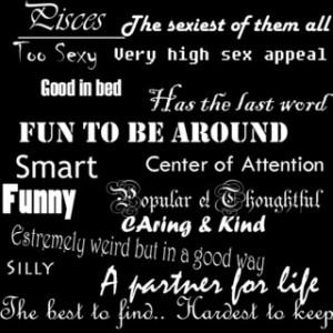 Here’s my story of what I do as a person. Not all Pisces are ...