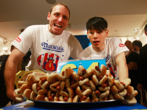 Hot Dog Eating Contest Winner Kobayashi