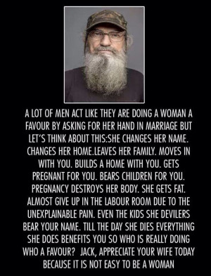 Duck Dynasty's Si Robertson quote