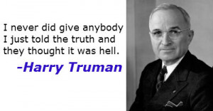 harry truman quote