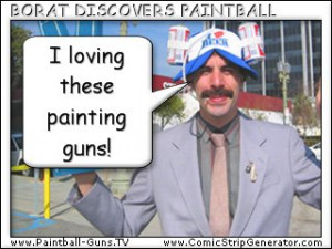 To submit your paintball comic or cartoon to be published, email it to ...