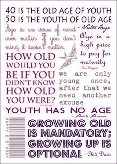 will be celebrating Forty Fabulous years this summer...love this ...