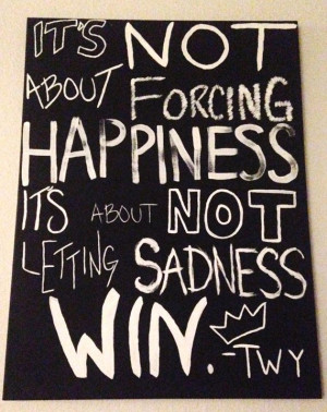 The Wonder Years (Band) quote painting on Etsy, $20.00