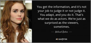 HOLLAND RODEN QUOTES