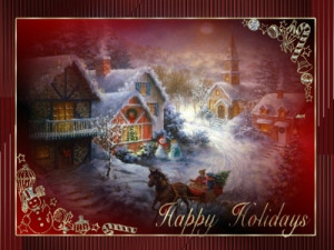 happy holidays Christmas Happy snow HD Wallpaper in Abstract Other ...