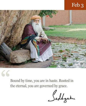 3rd Feb Quote From Sadhguru