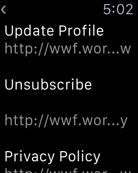Notable exceptions are addresses and phone numbers. Similar to iOS ...