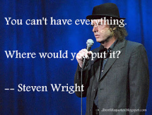 quotes steven wright a have a pony steven wright quotes