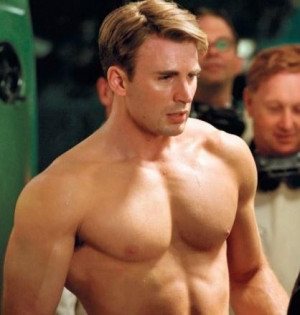Chris Evans, le nouveau (très beau) Captain America (au ciné le 17 ...