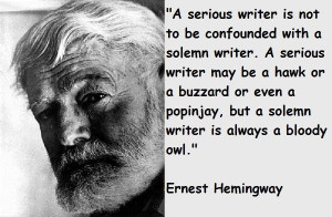 Ernest hemingway famous quotes 5