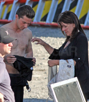 Pictures of Shirtless Shia LaBeouf Performing Stunts on the Set of ...
