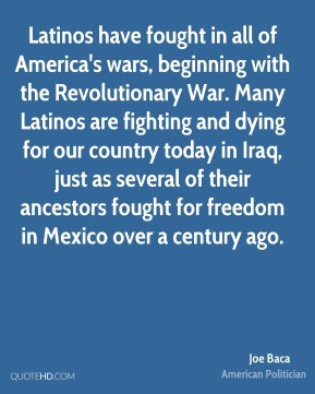 Latinos have fought in all of America's wars, beginning with the ...
