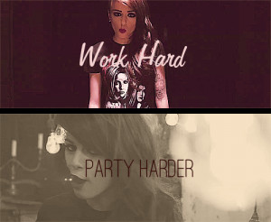 work hard party harder op tumblr