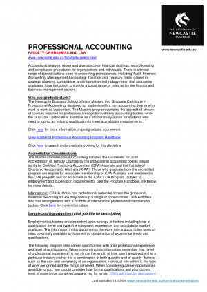 Related to Accounting Certification Professional Accounting