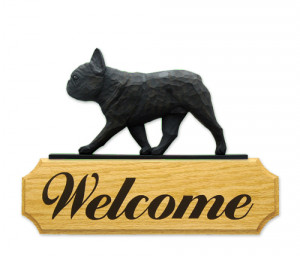 DIG(Dog In Gait) Welcome Signs : Adult French Bulldog