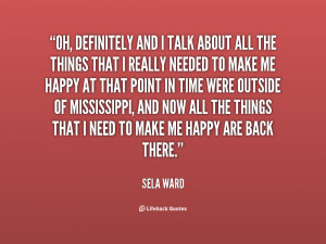 Quotes by Sela Ward