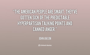 ... of the predictable hyperpartisan talking points and canned anger
