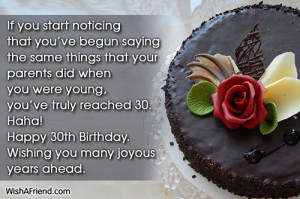 Happy 30th Birthday Quotes Happy 30th Birthday