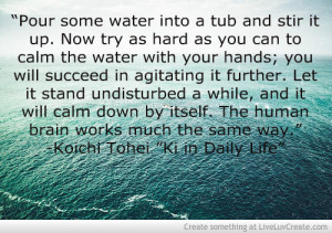 Quotes by Koichi Tohei