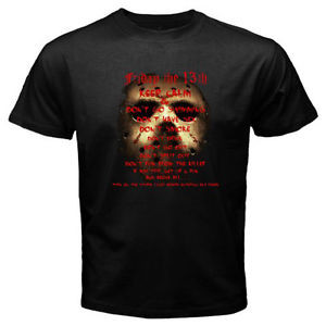Jason-Friday-The-13th-Quote-Horror-Movie-TV-Show-Mens-Black-T-Shirt ...