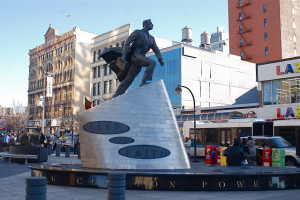 The Statue of Adam Clayton Powell Jr. on Higher Ground in the Heart of ...