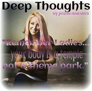 Deep Thoughts by Jenna Marbles